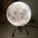 Designer Lithophane Moon Lamp