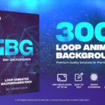 AtomX iBG 300+ Loop Backgrounds for Premiere Pro