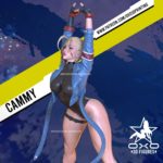 OXO3D — Cammy from Street Fighter SFW and NSFW (1)