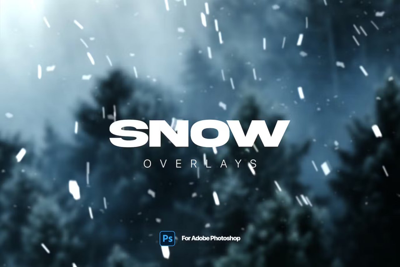 Snow — Realistic Overlays for Photoshop