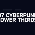 Cyberpunk Lower Thirds PP