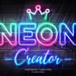 Neon Wall Sign Templates