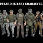 Unity — Modular military character 2