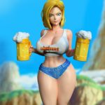 Exclusive 3DPrint Android 18 + NSFW (1)