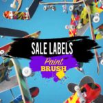 Sale Labels Paint Brush For Premiere Pro