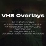 VHS Film Overlays — Premiere Pro Templates Motion Array