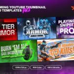 Gaming Youtube Thumbnail Templates1