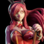 Erza Scarlet Bunny Suit — Torrida Minis (1)