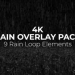 Pack Of Falling Rain Overlay