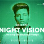 Night Vision Video Effect Template