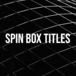 Spin Box Titles