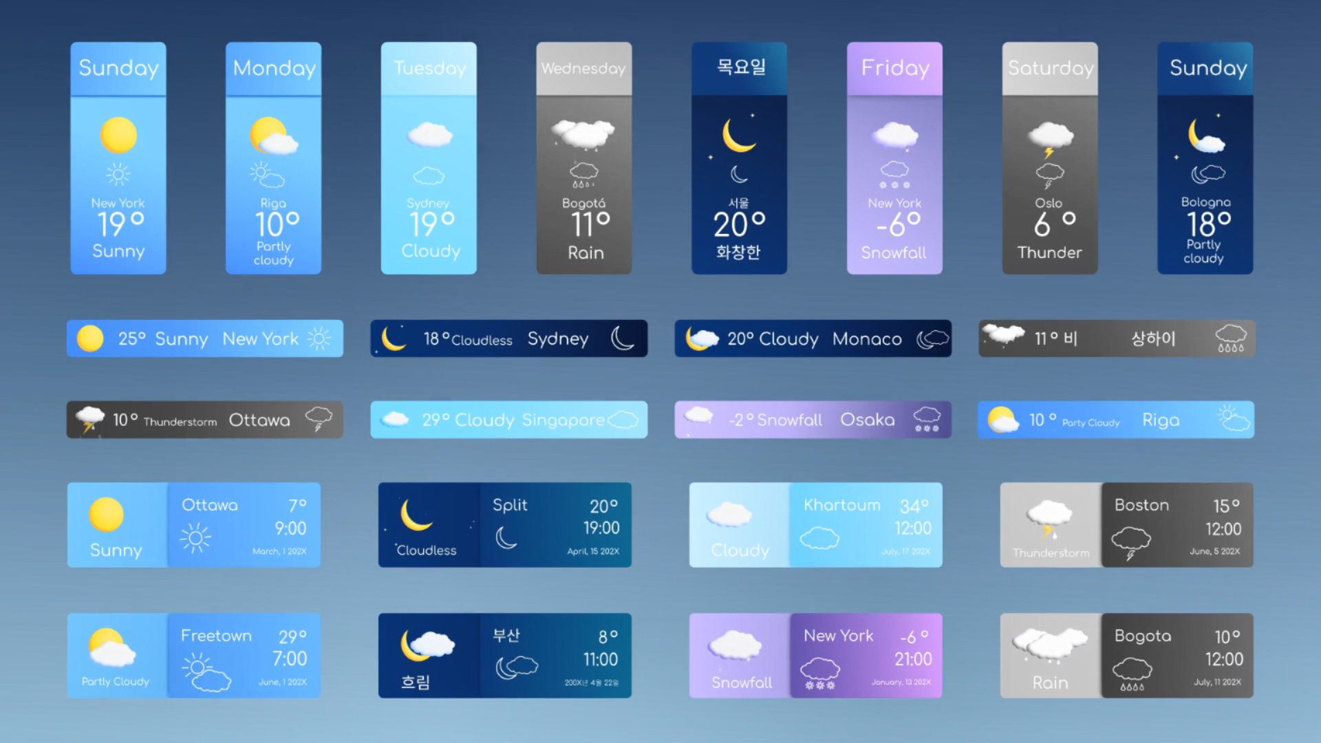 Weather Bars for Premiere Pro